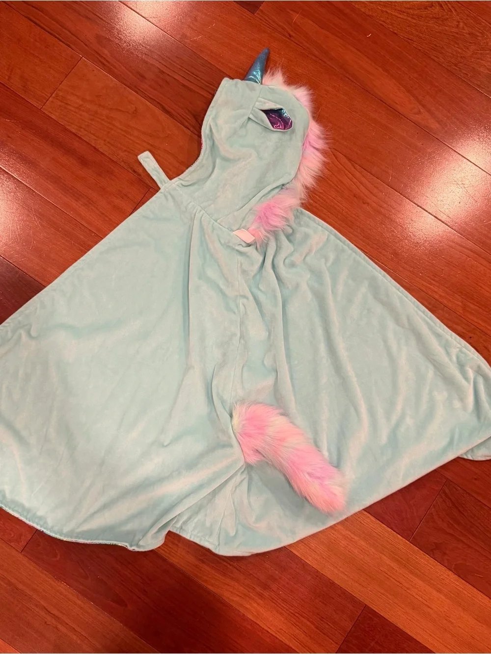 Great Pretenders • Toddler Unicorn / Dragon Hooded Reversible Cape
